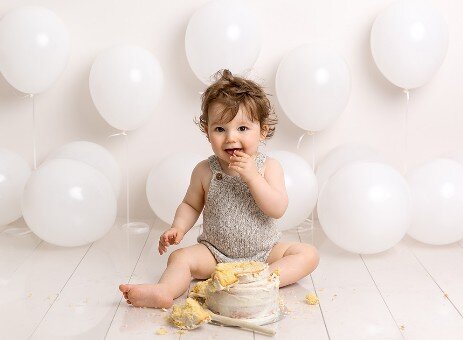 Baby Cake Smash Photography